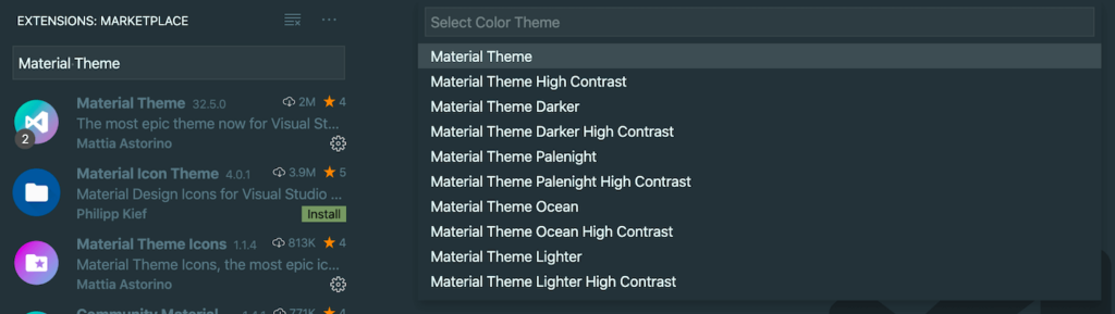 Material Theme