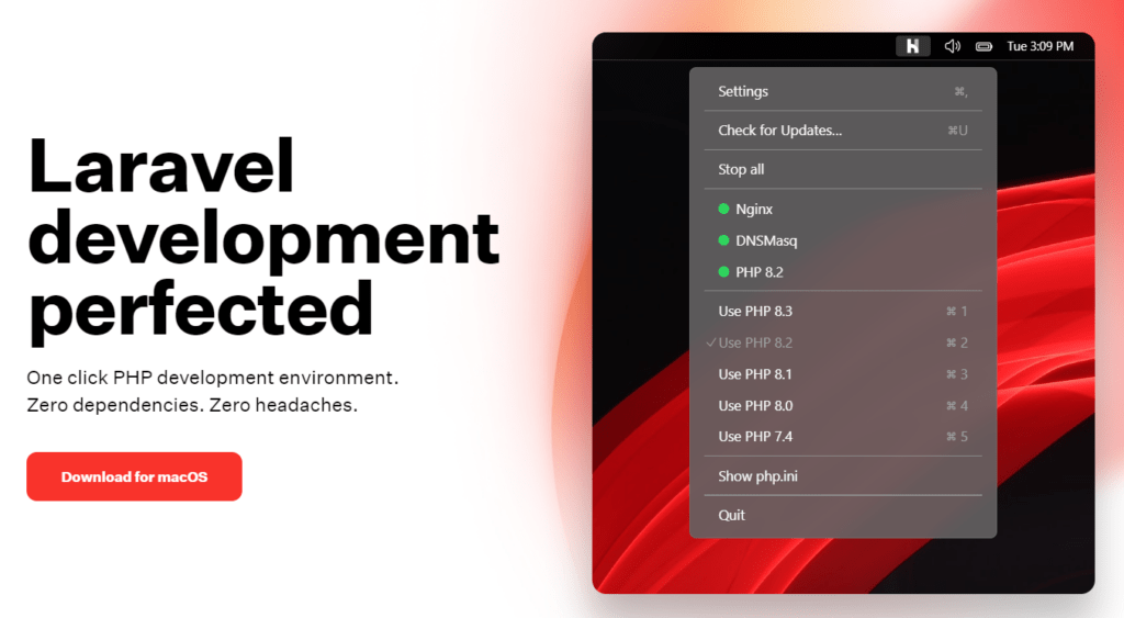 Laravel development perfected