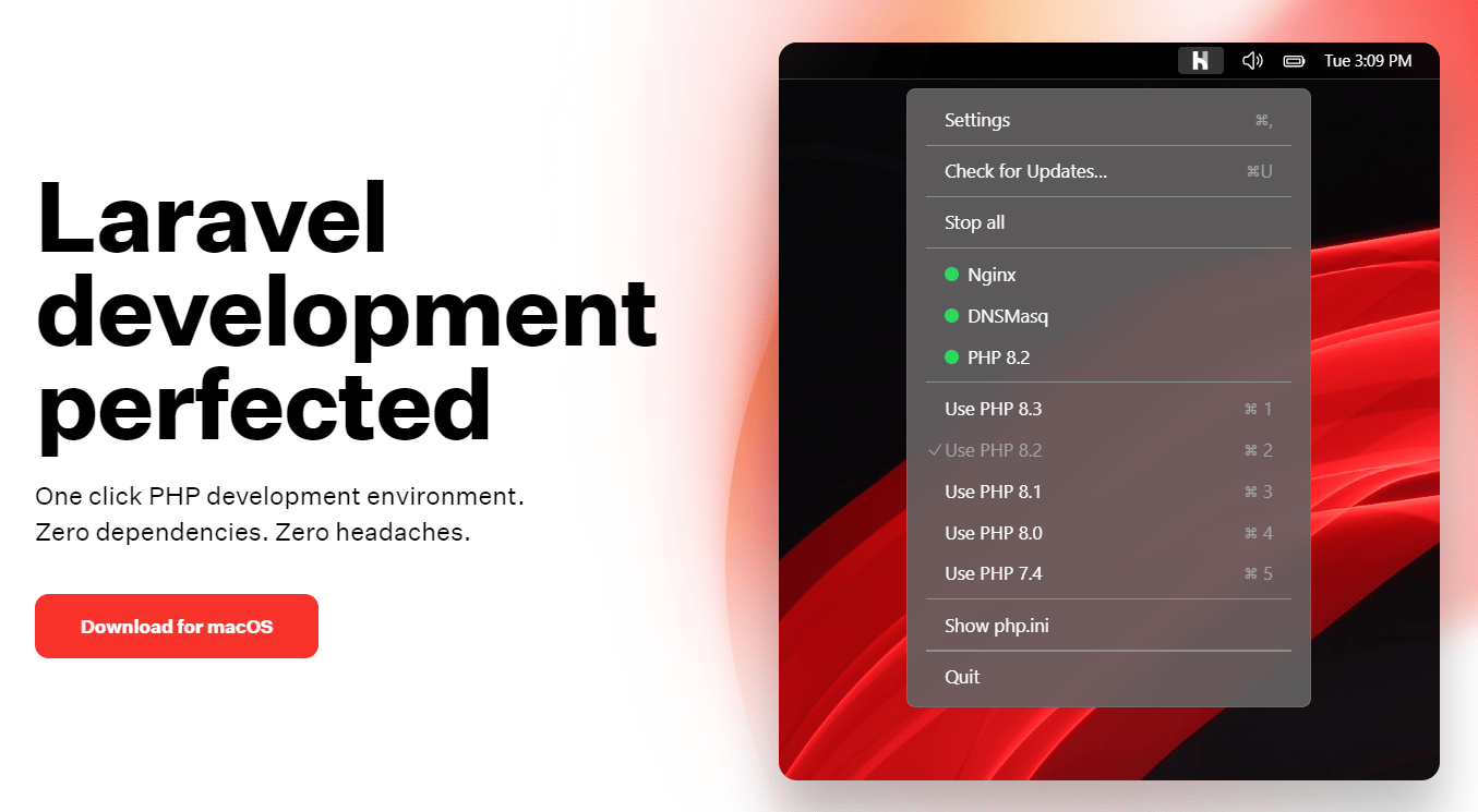 Laravel development perfected